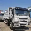 Caminhão Basculante Howo Usado 375 Cavalos de Potência Caminhão de Lixo Howo para Venda, Cavalo Mecânico Semi-Reboque Financiável