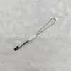 Mini Pincel de Maquillaje Multifuncional, Pincel para Labios, Pincel para Cejas, Pincel para Pestañas, Cordón de Cadena Portátil, Pincel de Belleza Facial, Compacto