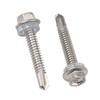 Acero Inoxidable 410 Din7504K Cabeza Hexagonal Externa Arandela Taladro M4.2-M6.3
