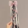Diadema de pelo trenzado Kuromi para niños, cuerda trenzada para el pelo de niña dulce y genial, accesorio para la cabeza, goma para coleta alta en la parte posterior de la cabeza