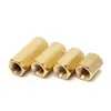 Columna de Aislamiento Hexagonal de Cobre de Doble Paso en Stock Columna Espaciadora M2-M6 Columna de Soporte para PCB Tornillo Columna Rosca Interna Espárrago Pasante