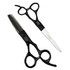 Tesoura Profissional Wahl para Cabeleireiro, Meio Comprimento, 6,0 polegadas, Preta, Tesoura de Corte de Cabelo, Tesoura Reta, Tesoura para Franja, Tesoura Desbastadora