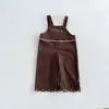 Camisa Texturizada para Muñeca de Niña 2026 Estilo Nuevo Camisa Lisa de Color Sólido Jacquard para Bebé Niña Overol Infantil zqy6250