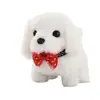 Cachorro de Brinquedo Elétrico Pelúcia para Crianças, Corgi Ursinho Realista que Anda e Late, Adequado para 1-3 Anos, Brinquedo Transfronteiriço