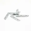 Accesorios de perfil de aluminio directo de fábrica, código de ángulo de conexión a escuadra, ensamblaje de ángulo de aleación, accesorios para puertas y ventanas en ángulo recto