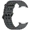 Nuevo de Fábrica Adecuado para Samsung Galaxy Watch8/Watch8Classic Correa de Silicona Doble Botonadura Marina