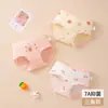 Roupa Íntima Infantil, Cuecas Boxer 100% Algodão para Meninas de 3 a 12 Anos, Cuecas Boxer para Meninas sem Costura nas Nádegas