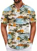 2026 Verano Nueva Camisa Hawaiana Floral de Playa para Hombre de Cinco Mangas Secado Rápido Camisa Floral de Manga Corta Unisex