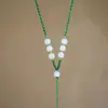 Cordão para Pingente de Ágata Ultrafino Corda Preta e Vermelha Cordão para Pingente de Jade Trançado à Mão Acessório para Pendurar no Pescoço Cordão de Colar