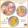 Juego de 14 Piezas de Pasadores para Niñas Accesorios Coreanos para el Cabello Estilo Coreano Pinzas Bb Pasadores Lindos Bebé Accesorios para el Cabello de Princesa Bebé