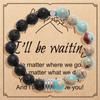 Pulsera Retro de Estilo Zen de Estilo Chino de Venta Caliente Transfronteriza de Amazon, Estilo Étnico de Una Vuelta, Multiestilo, para Hombre y Mujer, con Tarjetas