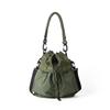 Bolso de Hombro Plegado Único de Tela Oxford para Mujer, Bolso Cruzado Casual de Gran Capacidad para el Día a Día, Bolso Cubo Moderno y Versátil