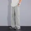 Pantalones Casuales de Moda Tie-Dye para Hombre, Estilo Delgado de Verano, Nuevo Modelo 2026, Diseño Recto Holgado de Pierna Ancha, Pantalones Deportivos