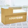 Mostrador de teléfono móvil productos de vidrio personalizados fabricante vitrina comercial gabinete de pared de madera gabinete de hierro con pintura horneada partición de rincón de joyería