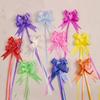 Suprimentos para Casamento Atacado Caixas de Doces Caixas de Presente Decoração Gravata Flores Borda Dourada Flores de Puxar Rosa Laços Pequenos 15mm