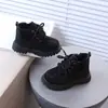 Botas Martin para Niños y Niñas, Nuevas Botas Cortas de Otoño 2026 para Niñas, Botas Amarillas para Bebé, Botas de Cuero Estilo Británico