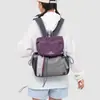 Mochila de Viaje al Aire Libre para Ocio Nueva 2025 Ligera con Cordón Bolsa de Montañismo Bolsa Deportiva de Fitness Bolsa para Senderismo y Ciclismo