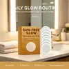Parches transfronterizos de microagujas para bronceado sin sol 7 piezas, parches de bronceado fáciles de usar para una aplicación de color uniforme sin manchar la ropa, ideales para el cuidado del bronceado en vacaciones
