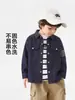 Chaqueta Camisa de Mezclilla para Niños Europeos Derecha 2026 Nueva Ropa de Otoño Niños Bebé Niño Pequeño Ropa para Niños Tops Estilo Primavera Otoño Tendencia