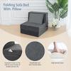 Cadeira Sofá-Cama Dobrável com Travesseiro Colchão de Chão A16 Roupa de Cama Dobrável Sofá-Cama para Sala de Estar e Escritório