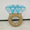Unicornio Inflable de PVC Extra Grande con Alas Flotantes Cama Flotante Silla Lounge Inflable para Agua Flamenco Rosa Dorado Montura