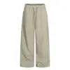 Roupas Masculinas Beijie 2025 Outono e Inverno Novo Calça de Moletom Reta Tricolor de Veludo Austríaco Calças Casuais Quentes de Cor Sólida de Veludo Masculino