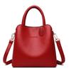 Bolso para mujer de mediana edad de comercio exterior 2026 Nuevo bolso de mano Moda europea y americana Bolso tote Patrón de lichi Bolso de hombro único para mujer