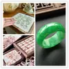 Anel Recheado Flor de Pessegueiro Natural Popular do Xiaohongshu Anel de Jade Verde Tianshan de Xinjiang Anel de Corrida Transmissão ao Vivo para Atrair Tráfego