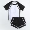 Trajes de baño para niñas, verano 2024, nuevos trajes de baño divididos para niñas, equipo de natación profesional de verano.