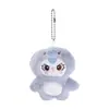 Chaveiro de Pelúcia Peça Única Três Bonecos Pequeno Pingente Brinquedo da Moda Cidade de Videogame Brinquedo de Máquina de Garra Pequeno Pingente de Pelúcia Atacado