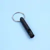 Silbato de aleación de aluminio para exteriores transfronterizo, silbato de supervivencia para exteriores, silbato de rescate en incendios, silbato de entrenamiento para árbitros, venta al por mayor del fabricante