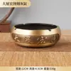 Latón Artesanía Vintage Cenicero Grande Regalo Creativo Doce Signos del Zodíaco Cenicero Grande Decoración de Escritorio
