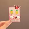 Pinzas para Orejas de Niña Estilo Nuevo Brillantes Lindos Dibujos Animados Perforación de Oreja Pendientes de Princesa Pendientes Personalizados Pendientes para Niña Accesorios