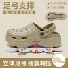 Zuecos de Suela Gruesa para Mujer, Modelo Nuevo con Soporte para el Arco del Pie, Zapatos de Playa, Pantuflas para Exteriores para Mujer, Calzado de Verano para Exteriores, Venta al por Mayor