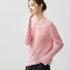 Suéter Feminino Cardigan de Tricô Solto com Gola Meia-Alta e Barra com Borda Rolada Preguiçosa 75% Cashmere 25% Seda Branca