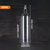 Botella con Punta de Gel 50ml 100ml Plástico PET Botella de Pigmento para Champú Loción de Abeja Botella con Gotero de Apriete