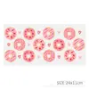 Día de San Valentín amor enfermera Serie Médica Transferencia UV DTF Etiqueta de Cristal Pegatina para Taza desprendible