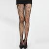 Ropa interior sexy europea y americana de gran tamaño, pantalones de red jacquard sexys de verano de seda negra, calcetines de rejilla sin tentación, leggings al por mayor