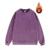 Sudadera de Terciopelo Nueva para Hombre Transfronteriza 450 Gramos Peso Pesado Lavada Compuesta Polar Cálida Chaqueta de Hombre
