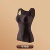 Camada Base Quente Original Sem Mangas, Retenção de Calor Sem Costura, Sensação de Pele Nu 7A Antibacteriano, Não Precisa de Sutiã, Roupa Íntima Quente de Camada Base