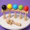 Venta al por mayor Pelota de Habilidad Kendama Espada Bola Trompo Madera Espada Bola Juguete Educativo Coordinación Mano-Ojo