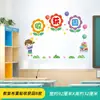 Decoración de tablero de anuncios para el aula lista de la gloria diseño de aula de jardín de infantes pegatinas de pared rincón sanitario del estudiante no tejido bricolaje