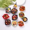 Sacos Surpresa Atacado de Lembranças Turísticas Chinesas, Ímãs de Geladeira de Hot Pot de Chongqing, Ímãs de Geladeira de Brinquedos de Comida com Tema Culinário