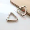 Bolso con Hebilla Triangular, Mochila de Montañismo, Gancho de Metal, Anilla Triangular Cerrada, Correa para Mascotas, Hebilla de Alambre, Cerradura de Hardware para Equipaje