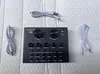 Micrófono de condensador para karaoke en red de computadora de teléfono móvil BM800 traje de micrófono para transmisión en vivo de red anti-salpicaduras con tarjeta de sonido USB