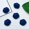 Nueva rosa mate Camelia joyería para uñas diy pegamento crema resina accesorios hecho en casa material para funda de teléfono paquete