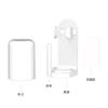 Estante de almacenamiento dental para inodoro doméstico, sin perforaciones, soporte de pared para cepillo de dientes eléctrico, base, estante de almacenamiento para cepillos de dientes