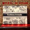 Bolsa de Embalaje Portátil No Tejida Ropa Interior Térmica Ropa de Otoño y Pantalones Bolsa con Cremallera Pantalones de Tiburón Pantalones de Cuero Bolsa para Leggings Engrosados