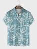 Camisa Havaiana Europeia e Americana de Produto Novo Impressão Digital Manga Curta Camisa de Verão Praia Masculina Casual