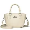 Bolso transfronterizo nuevo, bolso de hombro y bandolera elegante y versátil, bolso de mano de cuero suave, lujo ligero con sensación de alta gama, bolso sencillo para mamá